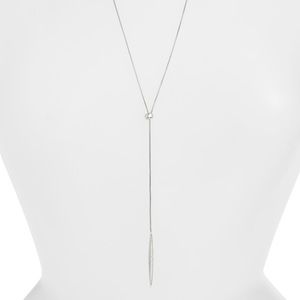 Tattoo Encrusted Adjustable Lariat Necklace